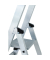 Stehleiter 40107 nivello, 1x 7 Stufen, silber, Aluminium