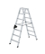 Stehleiter 40228 beidseitig 2x7Stufen