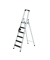 Stehleiter 42106 einseitig clip-step relax 6Stufen