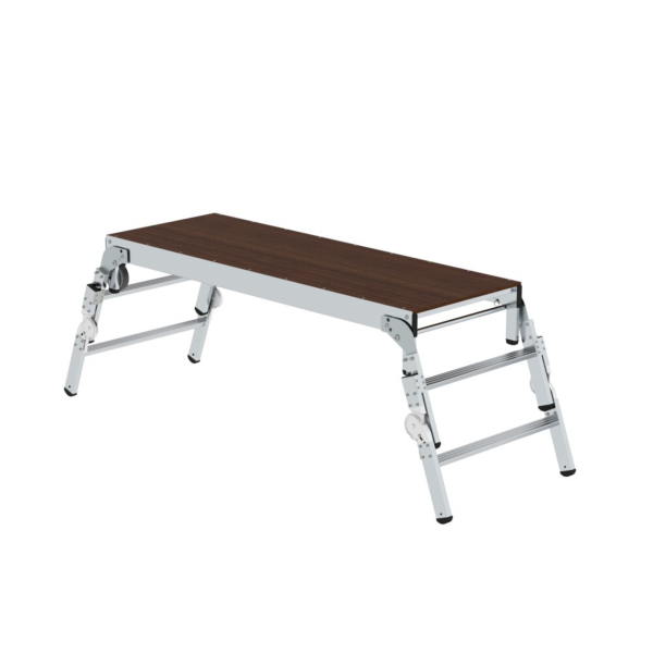 4031405304147 - MUNK Maschinenpodest höhenverstellbar Plattform-LxB 1700 x 600 mm Höhe 250   500   750 mm