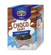 Trinkschokolade Choco Shake 10026644, nicht vegan, 8x 18g, in Portionsbeuteln