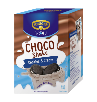 Trinkschokolade Choco Shake 10026644, 8x 18g, in Portionsbeuteln