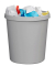 Papierkorb H61058, 18 Liter lichtgrau