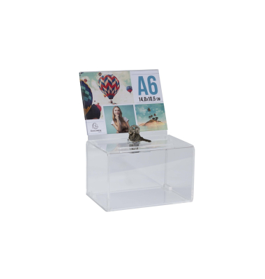 Einwurfbox 89358D A6 kristall Einwurfbox 89358D A6 kristall