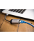 USB-Ethernet-Adapter VER49146, 10cm, USB-C auf RJ-45, schwarz/grau