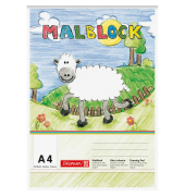 Malblock 1047407 A4 100Bl sort