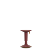 Sitzhocker 10534973 ECO UP, weinrot, höhenverstellbar, bis 110kg