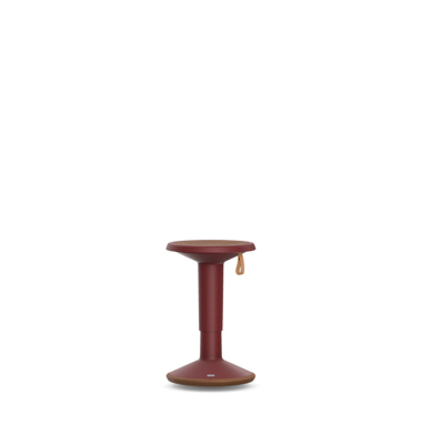 Sitzhocker 10534973 ECO UP, weinrot, höhenverstellbar, bis 110kg
