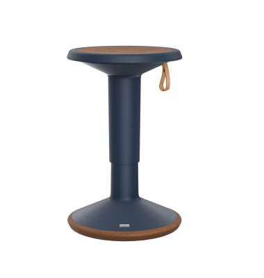 Sitzhocker 10534974 ECO UP, stahlblau, höhenverstellbar, bis 110kg