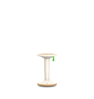 Sitzhocker 10534976 ECO UP, cremeweiß, höhenverstellbar, bis 110kg