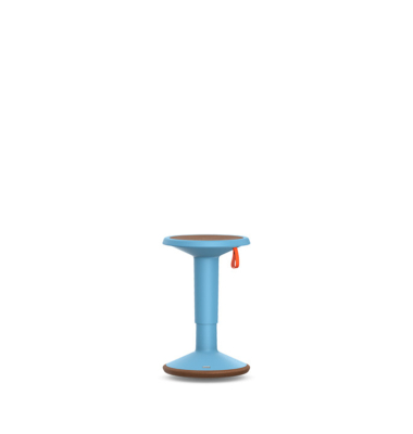 Sitzhocker 10534978 ECO UP, pastellblau, höhenverstellbar, bis 110kg