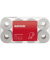 Toilettenpapier 250 104872, 3-lagig, weiß, 250 Blatt/Rolle,
