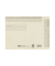 Einstellmappen A4 Recyclingkarton chamois 310x230mm für 80 Blatt