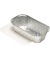 Schalen, Alu + Einlegedeckel, PP-beschichtet eckig 1,5 l 7 cm x 13 cm x 24,2 cm 14516