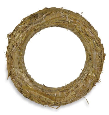 75100 D25cm Strohkranz  natur