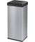 Abfalleimer Big-Box Swing XL 33,9 x 76,3 x 26 cm (B x H x T) 52l Stahlblech silber 1 Sortierfach