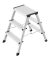 Alu Klapptritt D60 Stepke 2 x 3 Stufen