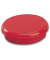 Haftmagnet 6838V12, Rund, 32mm &Oslash;, rot, 800g