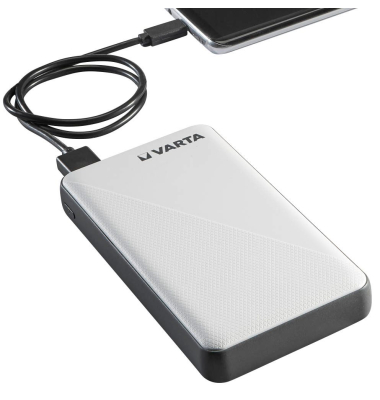Powerbank ENERGY 57977 101 111, wei&szlig;/schwarz, 15000 mAh