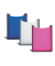 Heftbox Flexi pink/transluzent