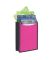 Heftbox Flexi pink/transluzent