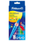 Buntstifte-Set Silverino 700634, farbig sortiert, dreikant, Packung