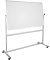 Stativdrehtafel-Whiteboard U-Act!Line, STC901, 120x90cm, lackiert, Aluminiumrahmen