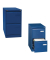 H&auml;ngeregistraturschrank BLYIPCCA12439 Light, oxfordblau, 2 Schubladen, 1-bahnig