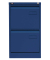 H&auml;ngeregistraturschrank BLYIPCCA12439 Light, oxfordblau, 2 Schubladen, 1-bahnig