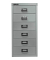Schubladenschrank MultiDrawer™ 29er Serie L296833, Stahl, 6 Schubladen (Vollauszug), A4, 27,9 x 59 x 38 cm, schwarz