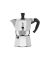 Moka Express 4 Espressokocher silber