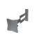 Monitor-Wandhalterung 25,4 cm (10") - 68,6 cm (27") Neigbar+Schwenkbar NewStar Products FPMA-W830 Ausziehbar