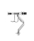 Neomounts Select TIS 10-32 2TFT 1 Gelenk silber Max.16KG