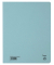Jurismappe 81700BL, A4 blau Recyclingkarton 250g, mit 3 Einschlagklappen