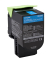 Toner 80C2SC0, cyan, ca. 2000 Seiten