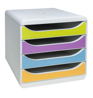 Schubladenbox BIG BOX Pop N'Co 310909D 4Schübe sort