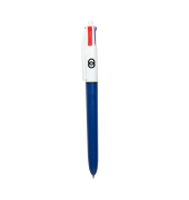 Vierfarbkugelschreiber oeco 4364, blau / rot / gr&uuml;n / blau, 0,4mm, nachf&uuml;llbar
