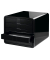 Schubladenbox iBox 1551-13 schwarz/schwarz 5 Schubladen geschlossen