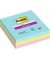 Haftnotizen 675-S3M, Super Sticky Miami, 101x101mm, 3-farbig sortiert, liniert, quadratisch