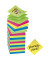 Haftnotizen R330-SS-VP16, XL-Notes, 76x76mm, 4-farbig sortiert (ultrablau/ultragelb/ultrapink/lindgr&uuml;n), quadratisch