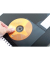 Schreibmappe Exabook schwarz 24x31,5cm 80 Bl