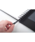 Schreibmappe Exabook schwarz 24x31,5cm 80 Bl