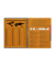 Collegeblock 100100739 Filingbook, kariert / kariert Rand beidseitig, A4+, 80g, schwarz, 100 Blatt