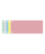 Trennstreifen 13435B Forever rosarot 180g gelocht 24x10,5cm 