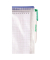 PVC Tasche 509021, mit Zipper, A5, blau