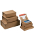 Buchverpackung POST-BOX SL / A4 CP066.04 braun, f&uuml;r A4, innen 300x212x43mm, Wellpappe