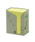 Haftnotizen 655-1T, Recycling Notes, 126x76mm, gelb, rechteckig