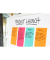 Haftnotizen 6603SSU, 102x152mm, farbig sortiert (gr&uuml;n/pink/blau), liniert, rechteckig
