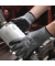 Arbeitshandschuhe HyFlex, Nitrilschaum, schwarz/grau, Größe 9 / L