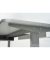 Schreibtisch Move 4 El, elektrisch höhenverstellbar, 62-127cm (H), 160x80cm (BxT), rechteckig, weiß / silber